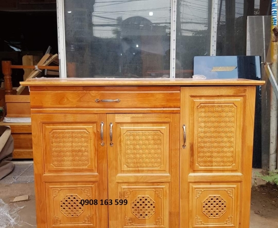 Tủ giày gỗ cao su 